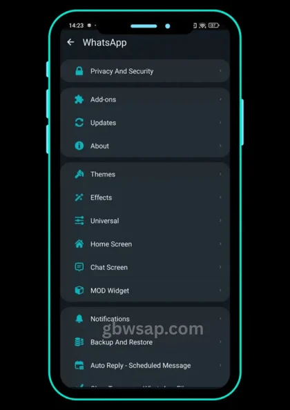 GB WhatsApp Screenshots